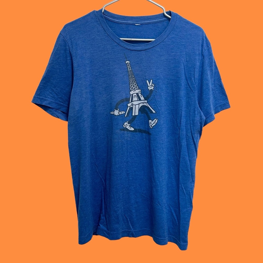 Unique Paris France Eiffel Tower Tee.